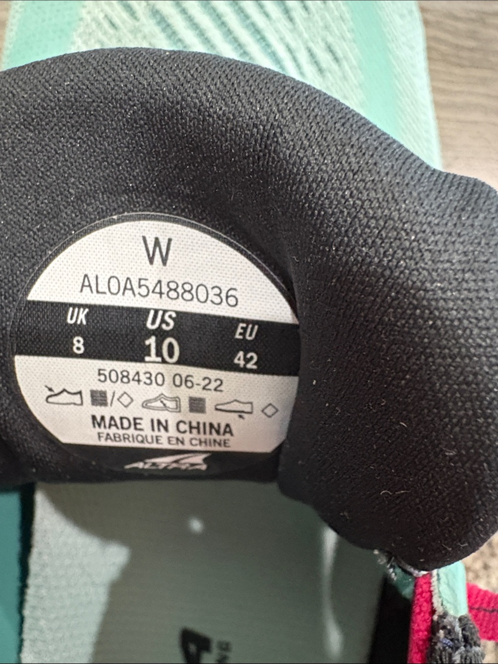 NWOT Altra Provision 6 Women's Mint Athletic Shoes - Picture 11 of 11
